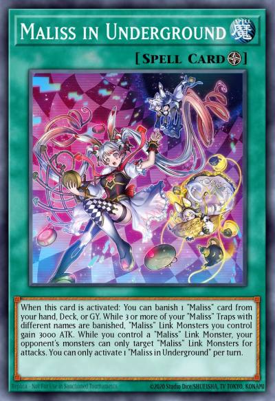 Maliss in Underground Prismatic Secret Rare MP25-EN127 2025 Mega-Pack Tin Yugioh card