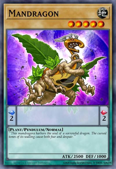 Mandragon Common DEM4-EN005 Advanced Demo Deck Extra Pack Yugioh card