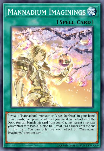 Mannadium Imaginings Ultra Rare MP24-EN196 25th Anniversary Tin Dueling Mirrors Yugioh card