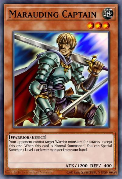 Marauding Captain Common DB-EN54 Dark Beginning 2 Yugioh card