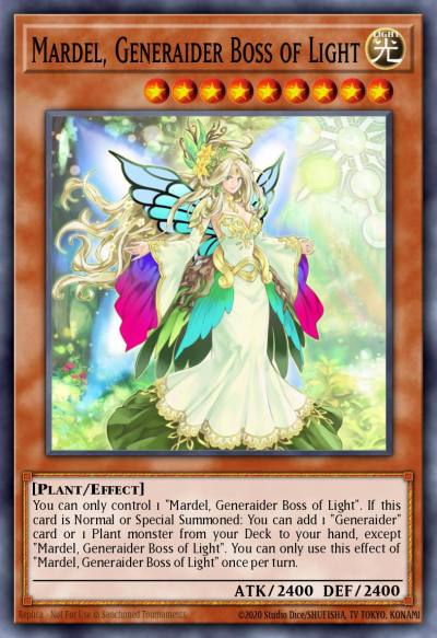 Mardel Generaider Boss of Light Ultra Rare GFP2-EN089 Ghosts From the Past The 2nd Haunting Yugioh card
