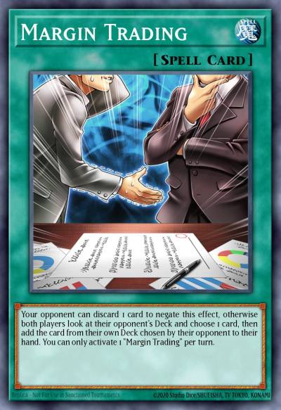 Margin Trading Common DAMA-EN069 Dawn of Majesty Yugioh card