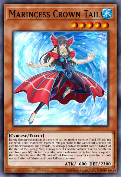 Marincess Crown Tail Common MP20-EN148 2020 Tin of Lost Memories Mega Pack Yugioh card