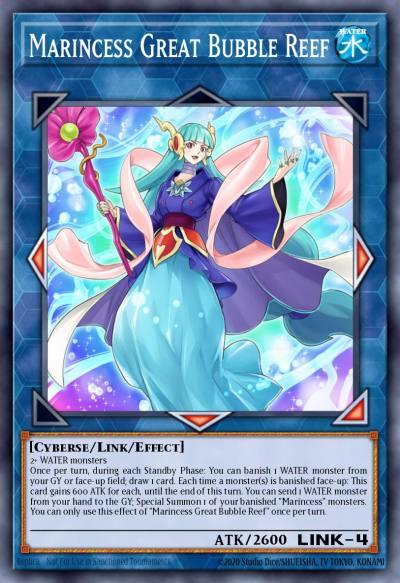 Marincess Great Bubble Reef Common MP21-EN071 2021 Tin of Ancient Battles Yugioh card