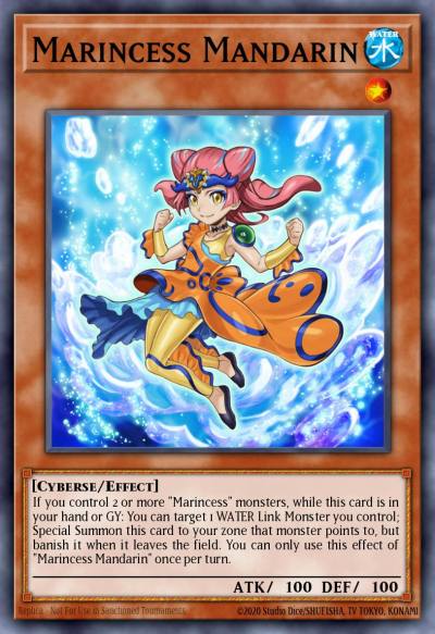 Marincess Mandarin Common MP20-EN147 2020 Tin of Lost Memories Mega Pack Yugioh card