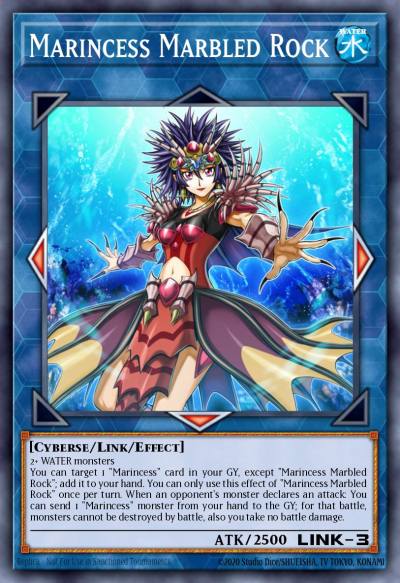 Marincess Marbled Rock Ultra Rare MP20-EN120 2020 Tin of Lost Memories Mega Pack Yugioh card