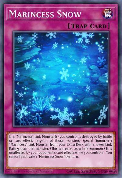 Marincess Snow Common MP20-EN189 2020 Tin of Lost Memories Mega Pack Yugioh card