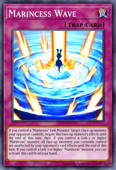 Marincess Wave Rare MP20-EN133 2020 Tin of Lost Memories Mega Pack Yugioh card