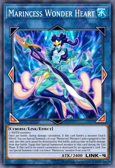 Marincess Wonder Heart Common MP20-EN171 2020 Tin of Lost Memories Mega Pack Yugioh card