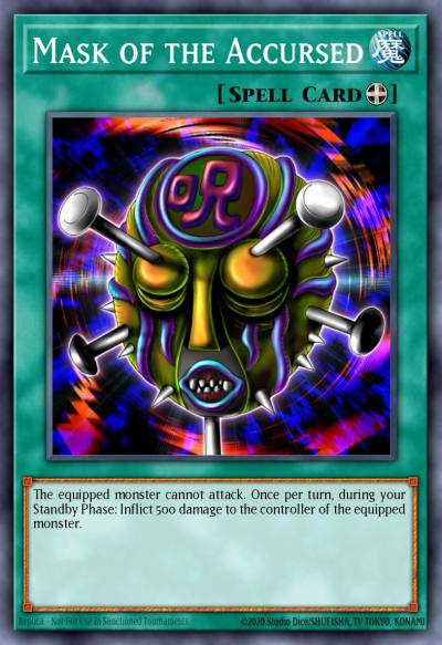 Mask of the Accursed Common STAS-EN026 2-Player Starter Set Yugioh card