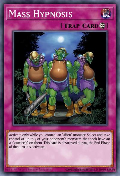 Mass Hypnosis Common FOTB-EN058 Force of the Breaker Yugioh card