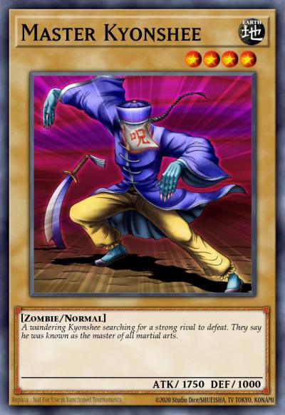 Master Kyonshee Common DR1-EN001 Dark Revelation Volume 1 Yugioh card