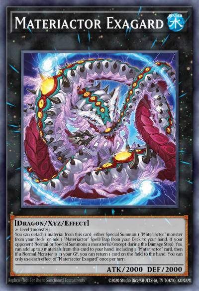 Materiactor Exagard Super Rare SUDA-EN045 Supreme Darkness Yugioh card