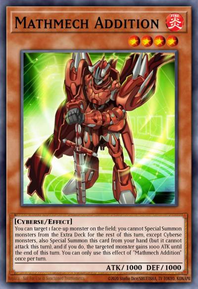 Mathmech Addition Ultra Rare GFP2-EN117 Ghosts From the Past The 2nd Haunting Yugioh card