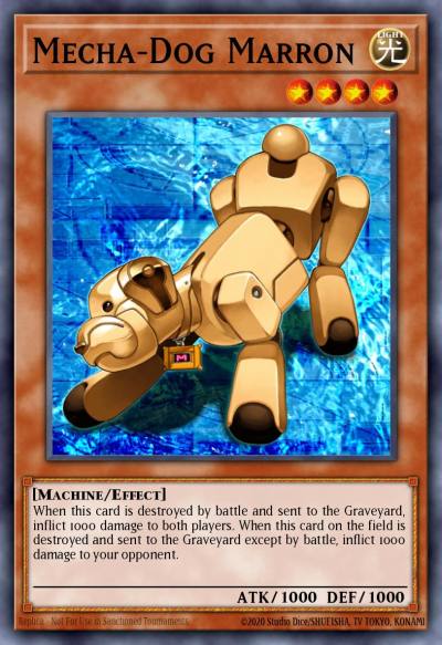 Mecha-Dog Marron Common DR3-EN139 Dark Revelation Volume 3 Yugioh card