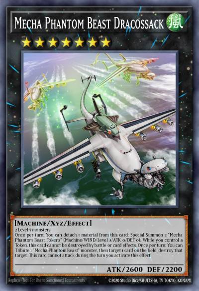 Mecha Phantom Beast Dracossack Secret Rare MP14-EN030 2014 Mega-Tin Mega Pack Yugioh card