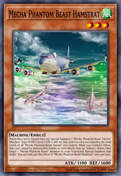 Mecha Phantom Beast Hamstrat Ultra Rare MP14-EN011 2014 Mega-Tin Mega Pack Yugioh card