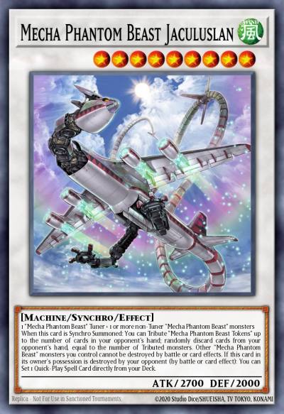 Mecha Phantom Beast Jaculuslan Rare MAGO-EN066 Maximum Gold Yugioh card