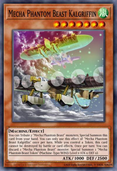 Mecha Phantom Beast Kalgriffin Rare MP14-EN150 2014 Mega-Tin Mega Pack Yugioh card