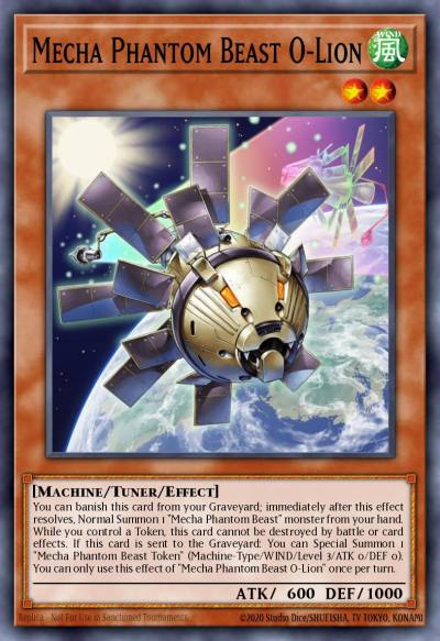 Mecha Phantom Beast O-Lion Ultra Rare BLAR-EN072 Battles of Legend Armageddon Yugioh card