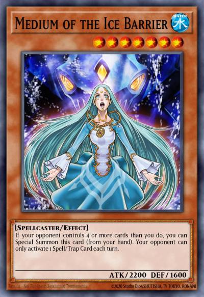 Medium of the Ice Barrier Duel Terminal Normal Parallel Rare DT02-EN018 Duel Terminal 2 Yugioh card