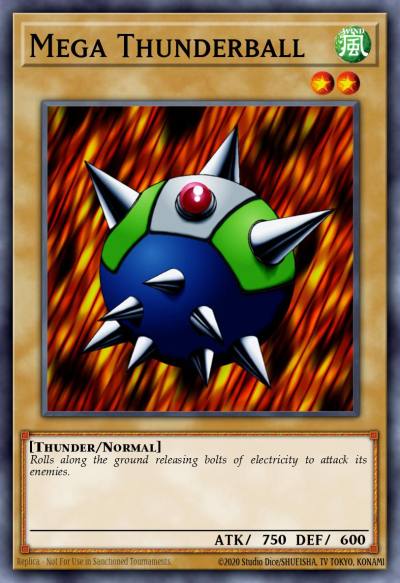 Mega Thunderball Common MRD-044 Metal Raiders Yugioh card