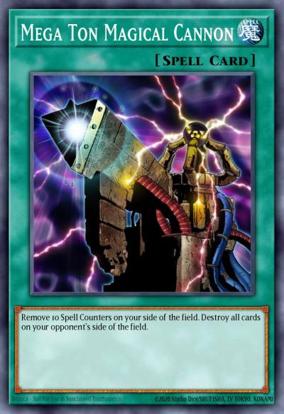 Mega Ton Magical Cannon Common DR1-EN149 Dark Revelation Volume 1 Yugioh card