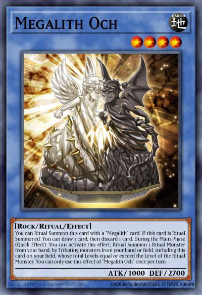 Megalith Och Common IGAS-EN037 Ignition Assault Yugioh card
