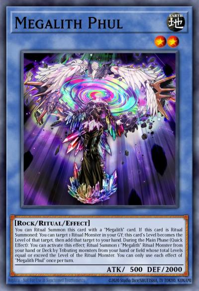 Megalith Phul Common OP29-EN014 OTS Tournament Pack 29 Yugioh card