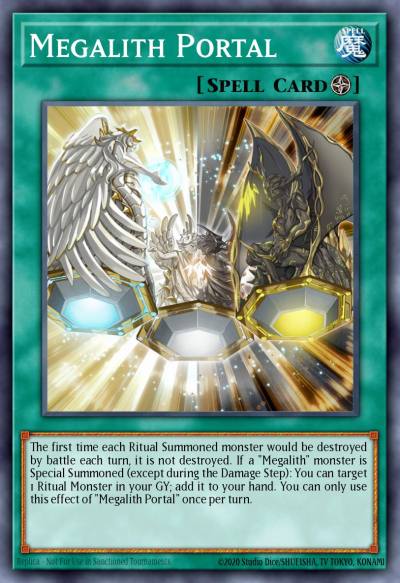 Megalith Portal Common IGAS-EN057 Ignition Assault Yugioh card