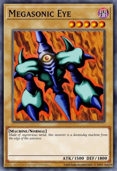 Megasonic Eye Super Rare LCYW-EN224 Legendary Collection 3 Yugis World Mega Pack Yugioh card