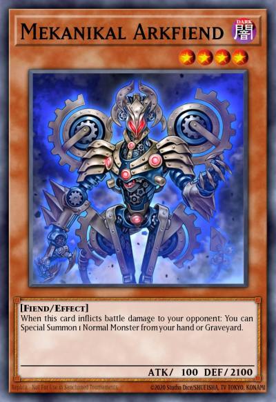 Mekanikal Arkfiend Common MP17-EN236 2017 Mega-Tin Mega Pack Yugioh card