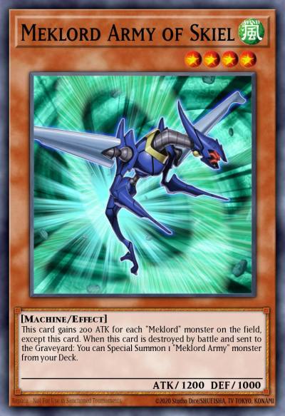 Meklord Army of Skiel Common EXVC-EN013 Extreme Victory Yugioh card