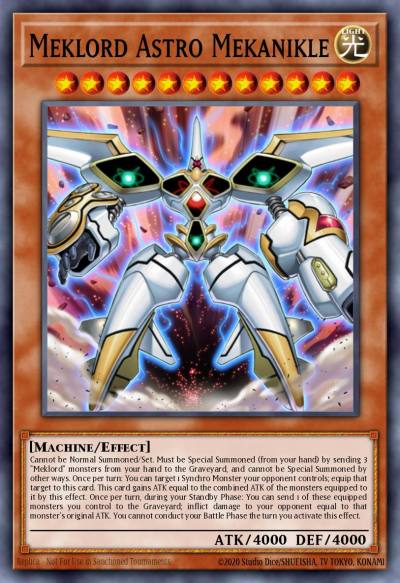 Meklord Astro Mekanikle Secret Rare LC5D-EN161 Legendary Collection 5Ds Mega Pack Yugioh card