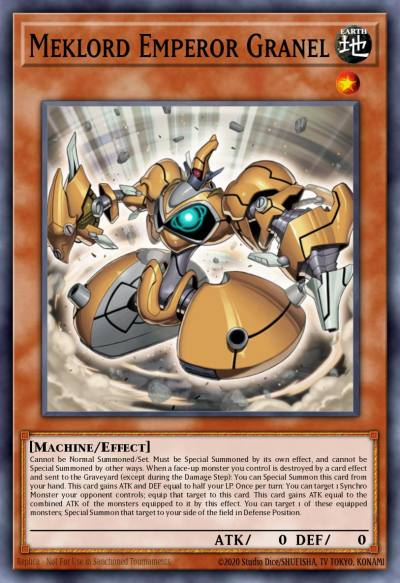 Meklord Emperor Granel Super Rare LC5D-EN162 Legendary Collection 5Ds Mega Pack Yugioh card