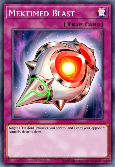 Mektimed Blast Common EXVC-EN066 Extreme Victory Yugioh card