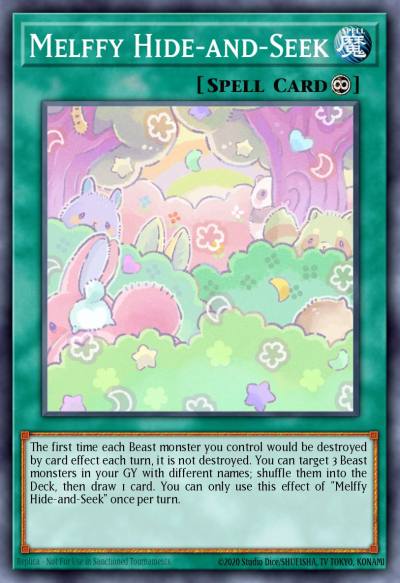 Melffy Hide-and-Seek Common MP21-EN140 2021 Tin of Ancient Battles Yugioh card