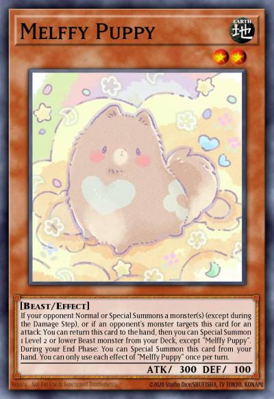 Melffy Puppy Common MP21-EN115 2021 Tin of Ancient Battles Yugioh card