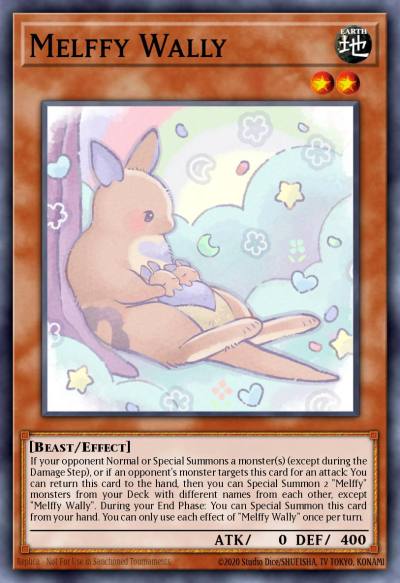 Melffy Wally Common MP23-EN125 25th Anniversary Tin Dueling Heroes Mega Pack Yugioh card