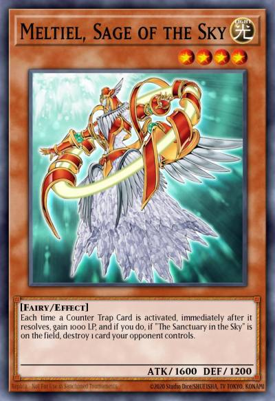 Meltiel Sage of the Sky Ultra Rare DLG1-EN110 Dark Legends Yugioh card