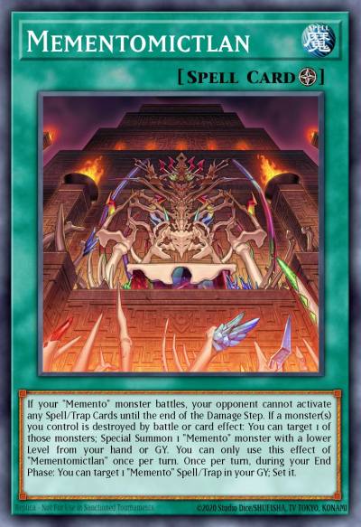 Mementomictlan Ultra Rare MP24-EN298 25th Anniversary Tin Dueling Mirrors Yugioh card