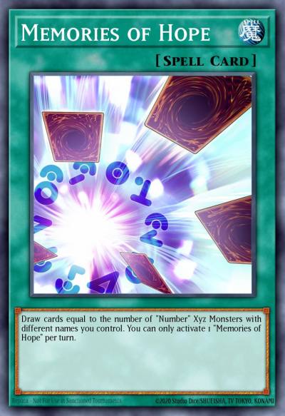 Memories of Hope Ultra Rare MP20-EN100 2020 Tin of Lost Memories Mega Pack Yugioh card