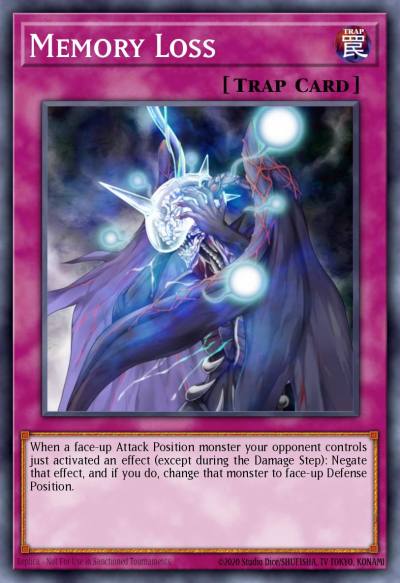 Memory Loss Common MP14-EN045 2014 Mega-Tin Mega Pack Yugioh card