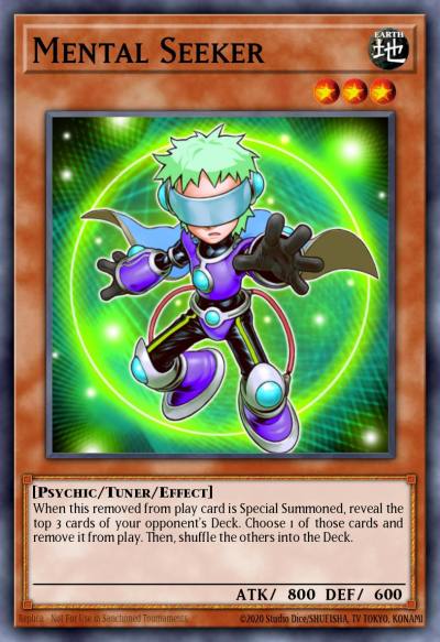 Mental Seeker Common EXVC-EN024 Extreme Victory Yugioh card