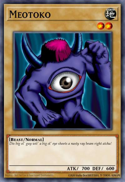 Meotoko Common LCJW-EN013 Legendary Collection 4 Joeys World Mega Pack Yugioh card