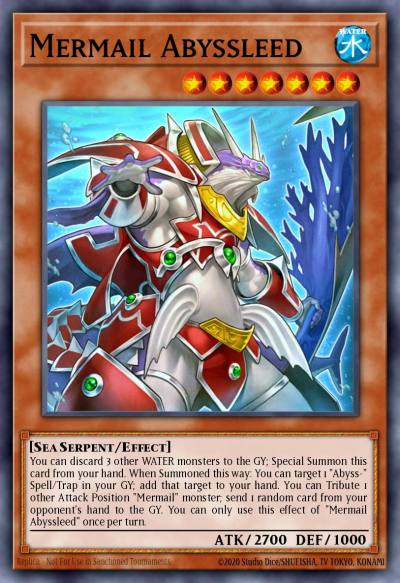 Mermail Abyssleed Secret Rare CBLZ-EN034 Cosmo Blazer Yugioh card