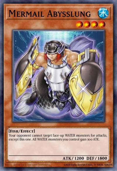 Mermail Abysslung Common ABYR-EN019 Abyss Rising Yugioh card