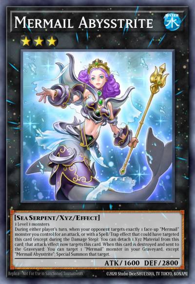 Mermail Abysstrite Super Rare CBLZ-EN050 Cosmo Blazer Yugioh card