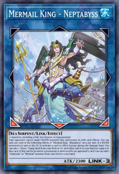Mermail King - Neptabyss Common MP25-EN415 2025 Mega-Pack Tin Yugioh card