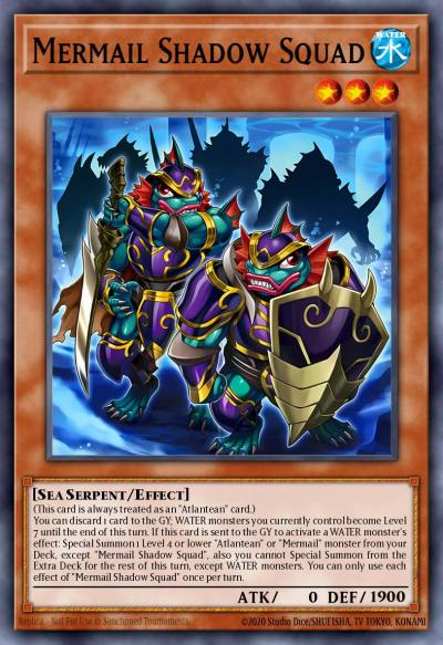 Mermail Shadow Squad Prismatic Secret Rare MP25-EN101 2025 Mega-Pack Tin Yugioh card